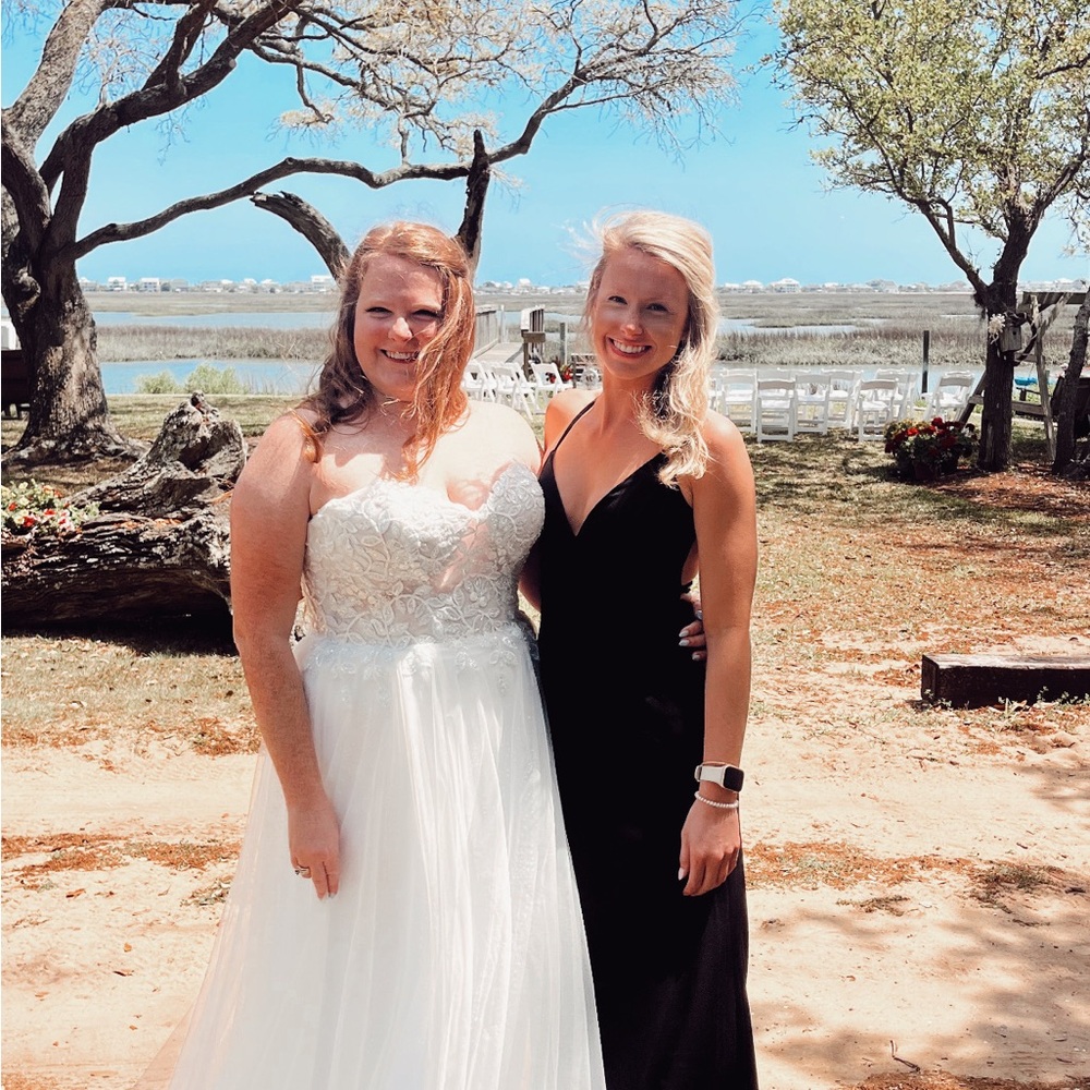 Lulu's Black Maxi Dress